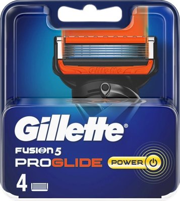 Картридж сменный для станка Fusion 5 ProGlide Gillette, 4шт 1736690 фото