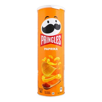Чіпси зі смаком паприки Pringles, 165 г 3323860 фото