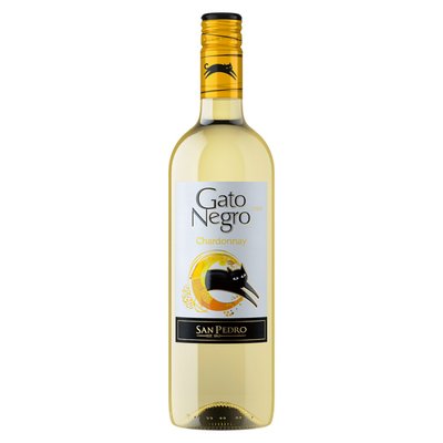 Вино біле сухе Шардоне Gato Negro, 0.75 л 2130220 фото