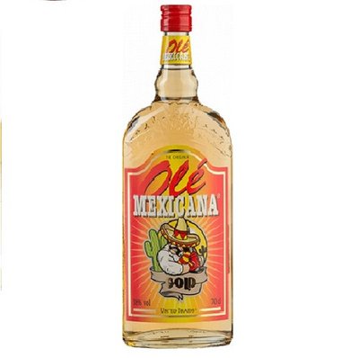 Напиток крепкий алкогольный с добавлением текилы Mexicana Ole Gold, 0.7 л 3737900 фото