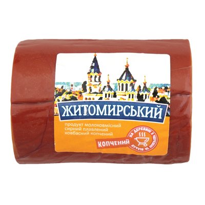 Сыр плавленый копченый Житомирский, 100 г 2847560 фото