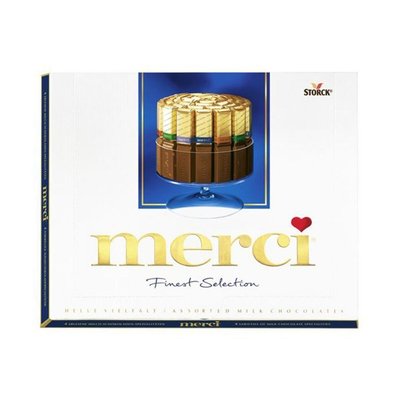 Конфеты Молочный шоколад Merci Finest Selection, 250 г 1872090 фото