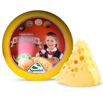 Сир твердий 45% Radomer Spomlek, 100 г 2351240 фото