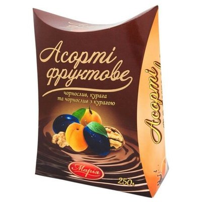 Конфеты шоколадные Ассорти фруктовое Мария, 250 г 3353160 фото