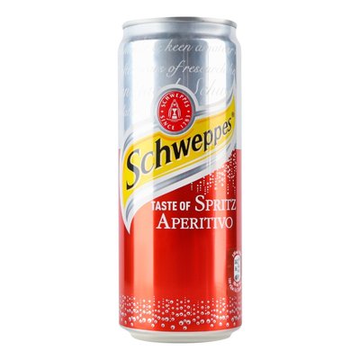 Напиток газированный шприц аперитиво ж/б Schweppes, 0.33 л 4087210 фото