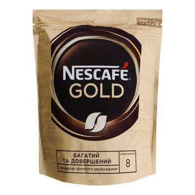 Кава розчинна Gold Nescafe, 210 г 3373160 фото