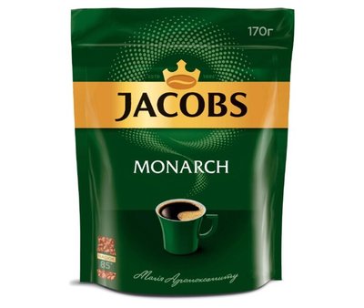 Кава розчинна Monarch Jacobs, 170 г 2425240 фото