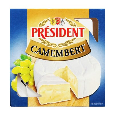 Сир Камамбер 60% Президент, 90 г 3011310 фото
