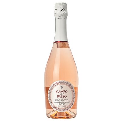 Вино игристое розовое экстра-сухое Campo Del Passo Prosecco Doс Millesimato, 0.75 л 3558750 фото