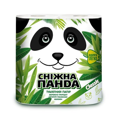 Туалетная бумага Классик Снежная панда, 4 шт/уп. 1788460 фото