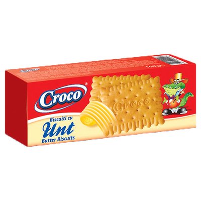 Печенье со сливочным маслом Croco, 100 г 3902580 фото