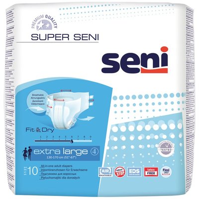 Подгузники для взрослых Super Seni, 10 шт 1787210 фото