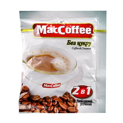 Кофейный напиток без сахара 2в1 MacCoffee, 12 г 2840080 фото