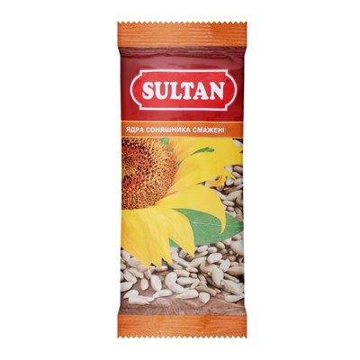 Ядра соняшника смажені Sultan, 50 г 2975680 фото