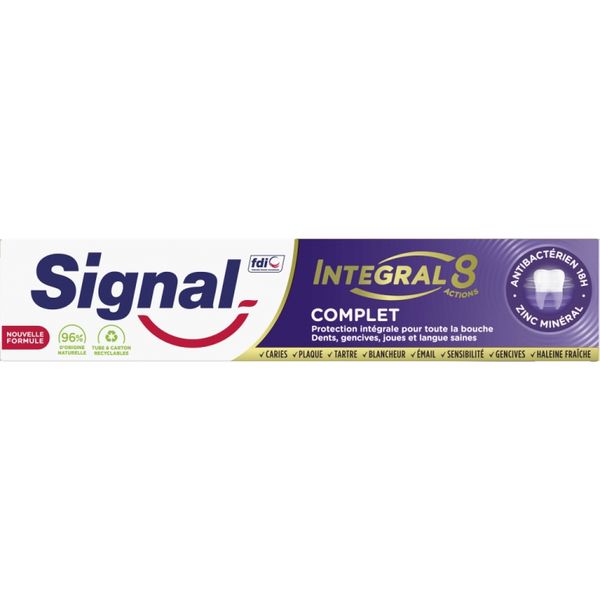 Зубная паста Integral комплексный уход Signal, 75 мл 3857750 фото