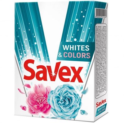 Пральний порошок автомат для білого та кольорового Savex, 400 гр 1548850 фото