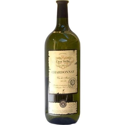 Вино белое сухое Casa Veche Chardonnay, 1.5 л 2743130 фото