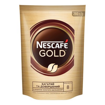 Кава розчинна Gold Nescafe, 280 г 2635790 фото