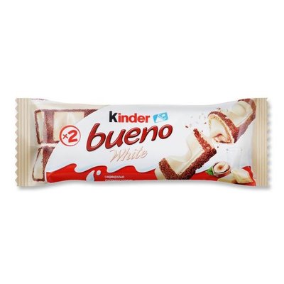 Батончик Kinder Bueno White, 39 г 3185550 фото