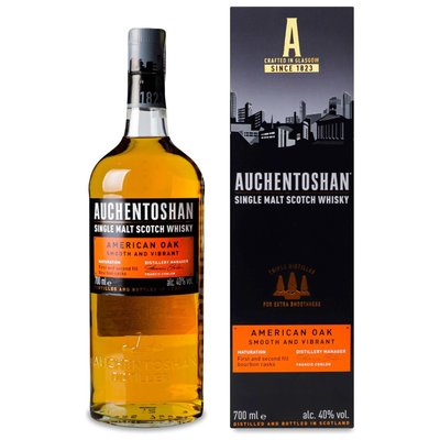Виски односолодовые 40% American Oak 8 лет выдержки Auchentoshan, 0,7л 4169230 фото