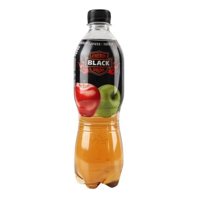 Напиток энергетический безалкогольный сильногазированный Яблоко Black Бон Буассон, 0.5 л 4040440 фото