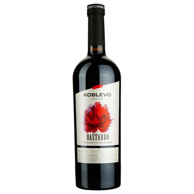 Вино красное полусладкое Koblevo Бордо Бастардо, 0.75 л 37226 фото
