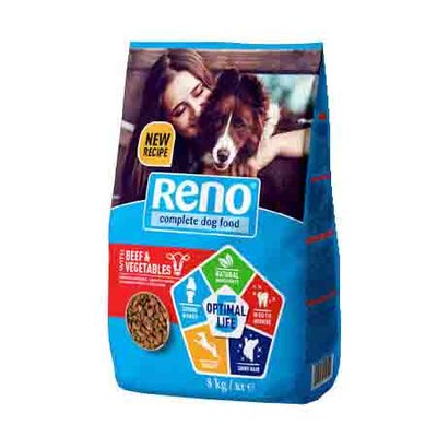 Сухий корм для собак з яловичиною Reno, 100г 4246510 фото