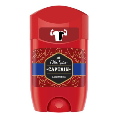 Дезодорант-стік для чоловіків Captain Old Spice, 50 гр 3124770 фото
