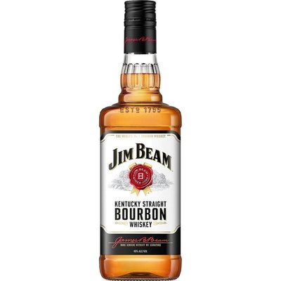 Віскі 40% Bourbon White Jim Beam, пл 0.7л 2129910 фото