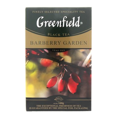 Чай рассыпной Greenfield Barberry Garden, 100 г 3000340 фото