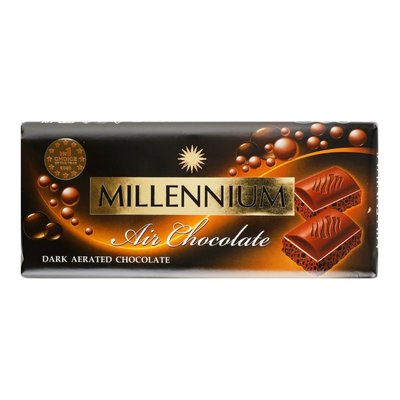 Шоколад чорний пористий Millennium, 85 г 3475330 фото
