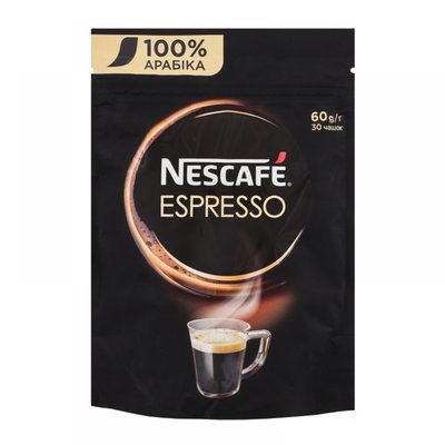 Кава розчинна Espresso Nescafe, 60 г 2588270 фото