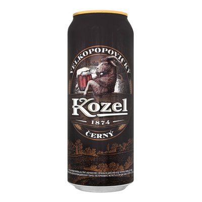 Пиво темное фильтрованное ж/б Velkopopovicky Kozel, 0.5 л 3062320 фото