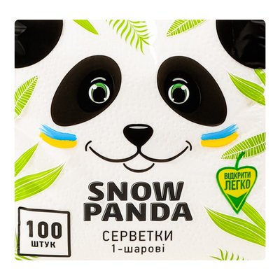 Бумажные салфетки Снежная панда, 100 шт/уп. 1788500 фото