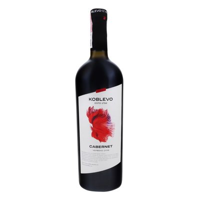 Вино красное сухое Koblevo Бордо Каберне, 0.75 л 2893250 фото